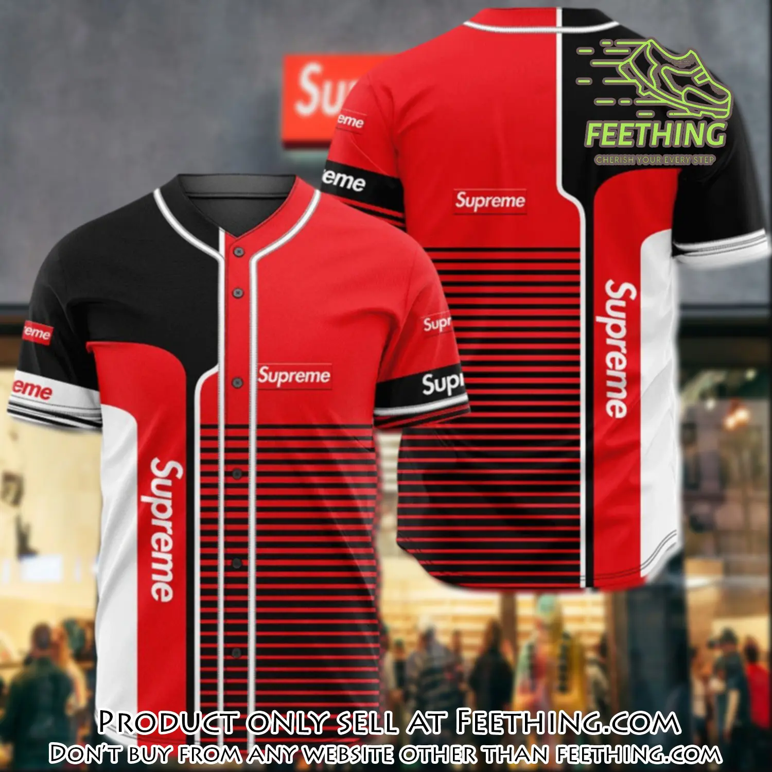 Supreme baseball jersey shirt luxury bjs1235 ft3221756